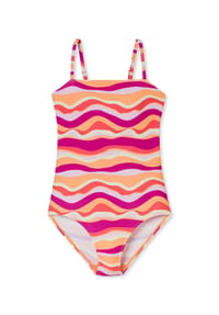 SCHIESSER - Badeanzug Aqua Teens - vivid red