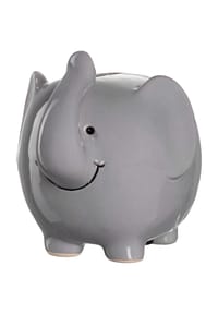 LEONARDO Spardose Elefant - BAMBINI - grau