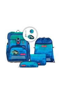 Step by Step® Cloud Ocean PLUS - Schulranzen-Set, 5-teilig - DOLPHIN LANA