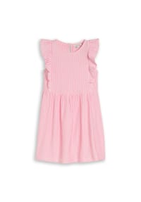 TOM TAILOR - Volantkleid, kurz, für Kinder - 40153 PINK WHITE
