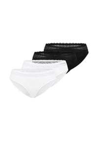 TRIUMPH - Tai Slip 4er Pack Feel of Modal - Beige / schwarz
