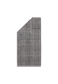 MÖVE Handtücher Brooklyn Glencheck nature-black - 081 - Brooklyn - schwarz