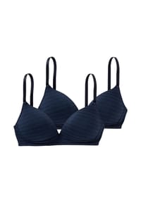 Speidel. - Schalen-BH 2er Pack Cotton & More - Blueberry