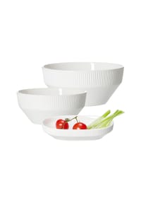 Ritzenhoff & Breker Servierschalen-Set Kelly 3er Set weiß - KELLY - weiß