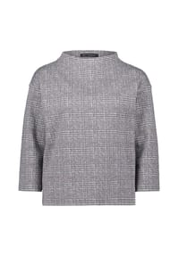 BETTY BARCLAY - Sweatshirt, für Damen - 9876  GREY/BEIGE