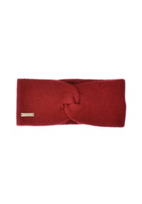 SEEBERGER - Cashmere Stirnband  mit Knotendetail 17325-0 - 10 BLACK