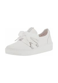 Gabor® - Leder Sneaker - Weiß/Silber