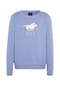 POLO SYLT Sweater mit glitzerndem Labelprint Bild 1