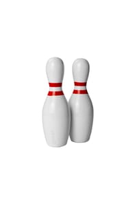 DONKEY - Salz- und Pefferstreuer Icons of Sport Bowling Pin, 2-tlg. - mehrfarbig