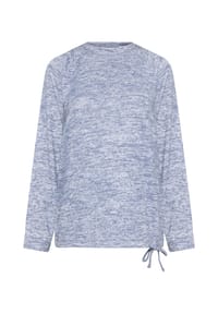 GALERIA - Langarmshirt Bela, Tunnelzug, für Damen - GREY MELANGE