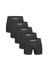 SMILODOX - Boxershorts 5er Pack Thoren - Schwarz