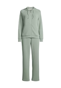 ALEX - Inner Balance Trainingsanzug, Kapuze, Gummibund, für Damen - ICEBERG GREEN