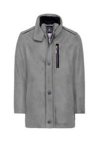 redpoint - Modern Fit Wool Blend Melange Wintermantel GILL - anthra