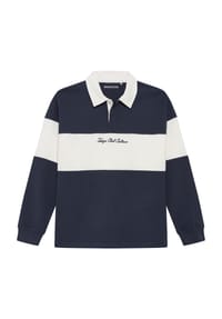 MANGUUN - Sweatshirt, Polokragen, für Kinder - DARK BLUE