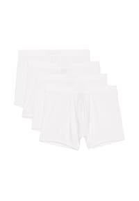 Marc O'Polo - Long Short / Pant 4er Pack Iconic Rib Organic Cotton - Schwarz