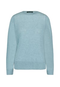 BETTY BARCLAY - Kaschmir-Pullover mit Rundhalsausschnitt - Iris Blue