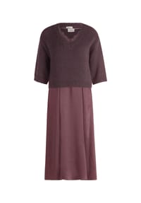 Vera Mont - Casual-Kleid zweiteilig - Dark Maroon