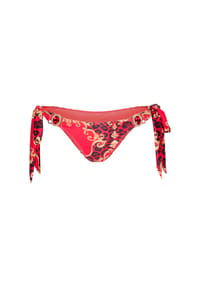 MODA MINX - Bikini-Hose Bella Vita mit seitlicher Bindung und tollem Muster - Florence