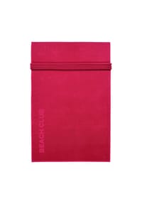 VOSSEN® - VOSSEN® Strandtuch Beach Club - cranberry
