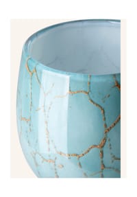 Fink Living Windlicht, Vase COSMIC - COSMIC - grün, goldfarben