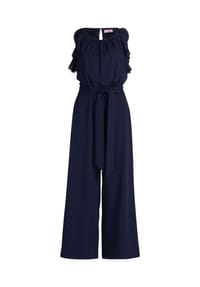 Vera Mont - Jumpsuit mit Volant - Blue Stone