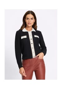 heine - Cardigan - schwarz-ecru