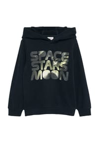 s.Oliver - Hoodie, weiche Bündchen, für Kinder - 5952 BLUE