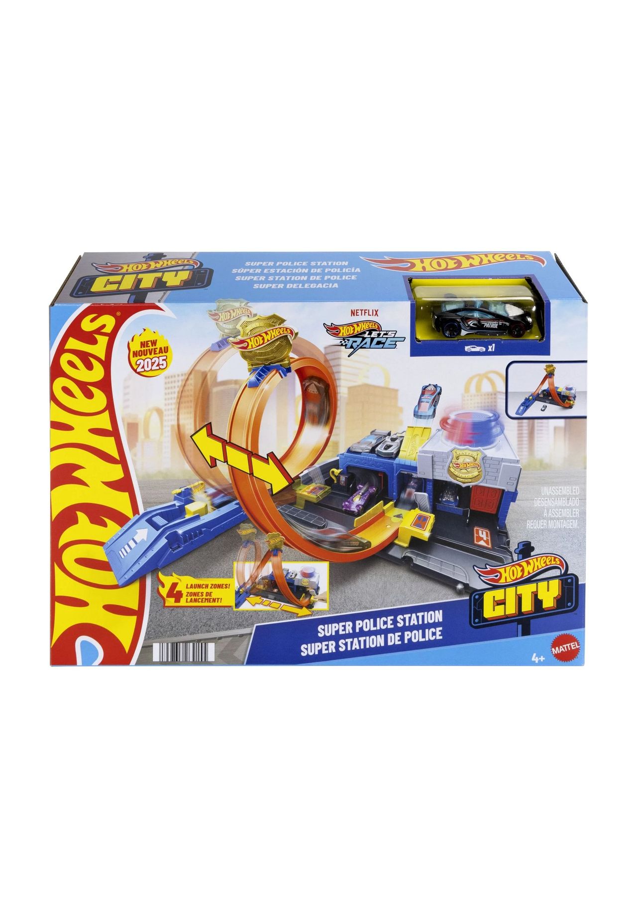 Mattel Hot Wheels City Super Polizeistation - Image 11