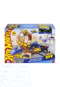Hot Wheels - Rennbahn "City Super Polizeiwache" - 