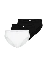 mey - Slip / Unterhose 3er Pack Comfort Cotton - Schwarz