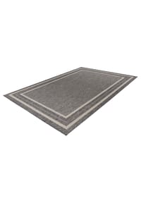 Kayoom - Kurzflor Teppich Paste 125 silber - silber