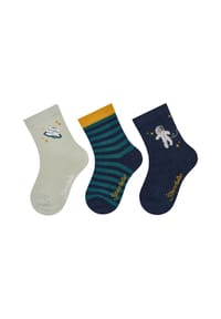 Sterntaler® - Socken, 3er-Pack, für Babys und Kleinkinder - 228 PUDERGRÜN