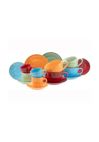 CreaTable - Nature Collection Mediterran, Tassenset 16-tlg - Mediterran
