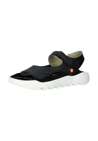 softinos® - Leder Sandalen - Schwarz