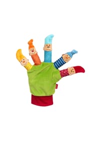 sigikid® - Fingerpuppen-Handschuh My Little Theatre ,  für Babys und Kinder - blau