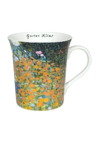 KÖNITZ - Les Fleurs Klimt Becher, Jardin de Ferme, Les Fleurs Klimt, 410 ml - Bunt
