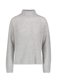 BETTY BARCLAY - Kaschmir-Pullover mit Kragen - Light Maroon