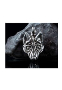 Adelia's - Das Erbe der Nordländer Wikingerwolf Fenrir - silber