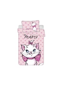 COFI - Marie Kinderbettwäsche – Bettbezug 100x135 cm & Kissenbezug 40x60 cm - Rosa 100x135cm