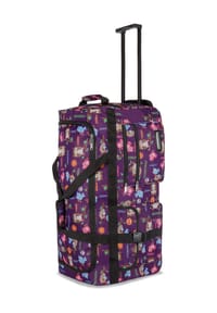 normani® - Reisetasche mit 3 Rollen 80 Liter - Crazy Owl