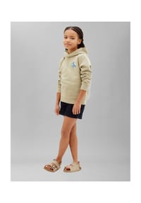 Calvin Klein - Hoodie, Baumwolle, für Kinder - LD4 GREEN
