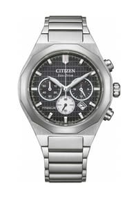 CITIZEN® TITANIUM - Herren Chronograph "CA4690-51E" - SILBER