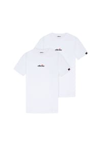 ellesse - Herren T-Shirt 2er Pack - OLLIO 2, Kurzarm, Rundhals, Logo, Baumwolle, einfarbig - Dunkelblau