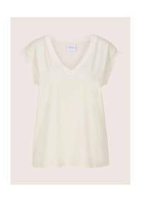 MADELEINE - Sommershirt mit Rippenbändern - hellamethyst