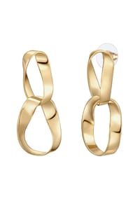 Luluandjane - Damen Ohrringe aus Metall-Legierung in Gelbgold - gelbgold