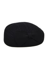 SEEBERGER - Wollhut, Schleife, für Damen - 10 BLACK