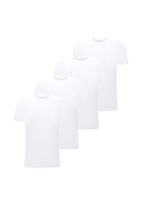 Resteröds - Unterhemd / Tanktop 4er Pack Bamboo - Schwarz