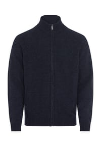GALERIA - Strickjacke, Stehkragen, für Herren - 6 BLACK