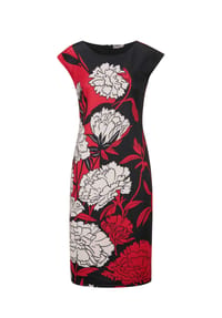 Alba Moda - Jerseykleid aus angenehmer Scubaware - schwarz