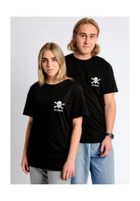 FC ST. PAULI - T-Shirt FC St. Pauli, Baumwolle - SCHWARZ
